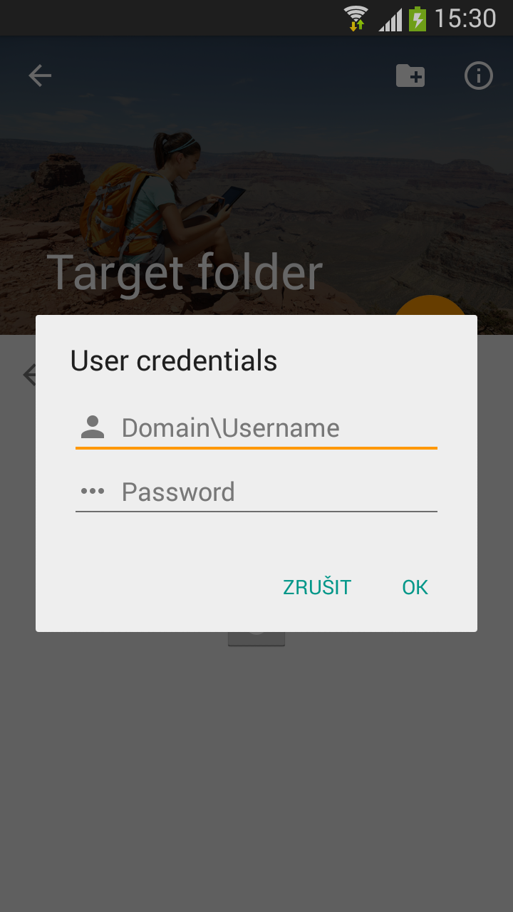 User credentials